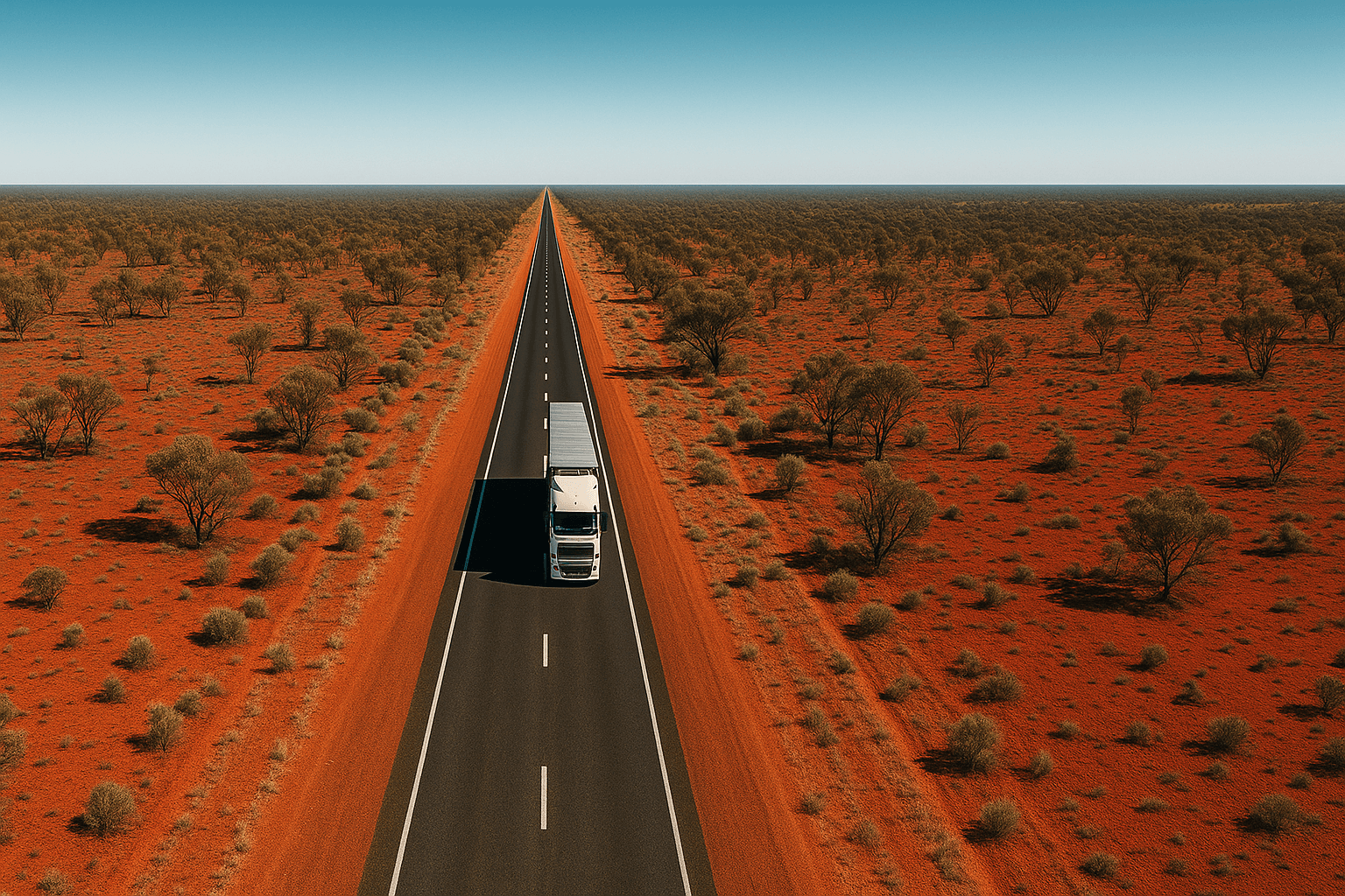 Australian outback road