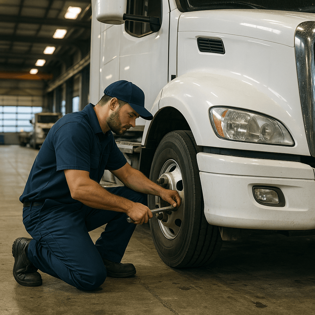 Truck Repairs & Maintenance background